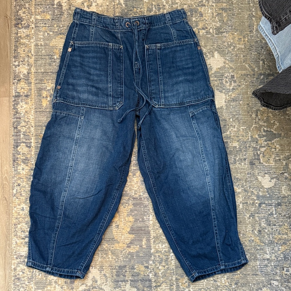 FREE PEOPLE we the free Blue Denim Jeans